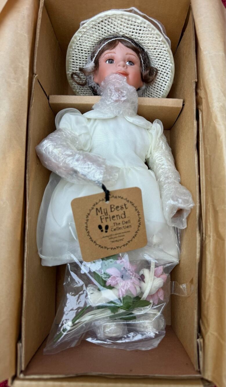 Boyds My Best Friend Morgan w/ Flora Doll 4833 COA NIB Julie Good Kruger 12"